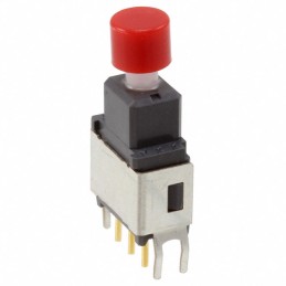 1 pcs : AB15AB-FC - SWITCH PUSH SPDT 0.4VA 28V