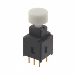 1 pcs : AB25AP-HB - SWITCH PUSH DPDT 0.4VA 28V
