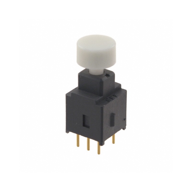 1 pcs : AB25AP-HB - SWITCH PUSH DPDT 0.4VA 28V