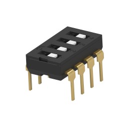 1 pcs : ADFN04TTU04 - SWITCH SLIDE DIP SPST 0.025A 24V