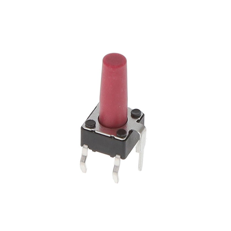 1 pcs : ADTSG66RV - SWITCH TACTILE SPST-NO 0.05A 12V