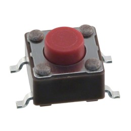 1 pcs : ADTSM62YVTR - SWITCH TACTILE SPST-NO 0.05A 12V