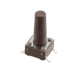 1 pcs : ADTSM66NVTR - SWITCH TACTILE SPST-NO 0.05A 12V