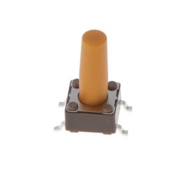 1 pcs : ADTSM66SV - SWITCH TACTILE SPST-NO 0.05A 12V