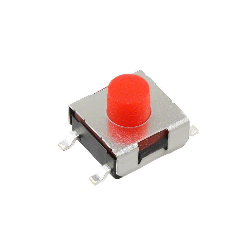 1 pcs : ADTSMW67RVTR - SWITCH TACTILE SPST-NO 0.05A 12V