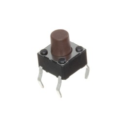 1 pcs : ADTSMW69NV - SWITCH TACTILE SPST-NO 0.05A 12V