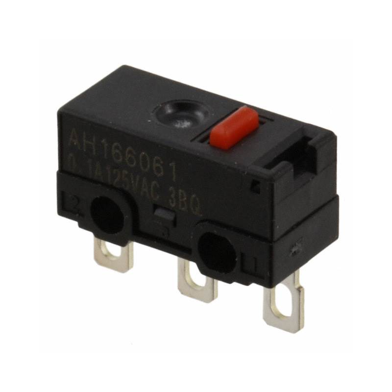 1 pcs : AH168061-A - SWITCH SNAP ACT SPDT 0.1A 125V