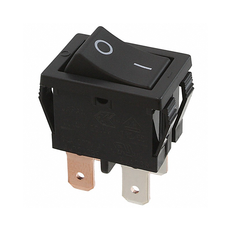 1 pcs : AJ7202BF - SWITCH ROCKER DPST 10A 250V