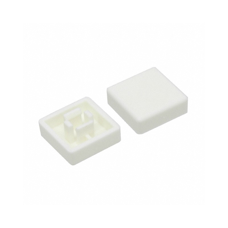 1 pcs : AKTSC21I - CAP TACTILE SQUARE IVORY