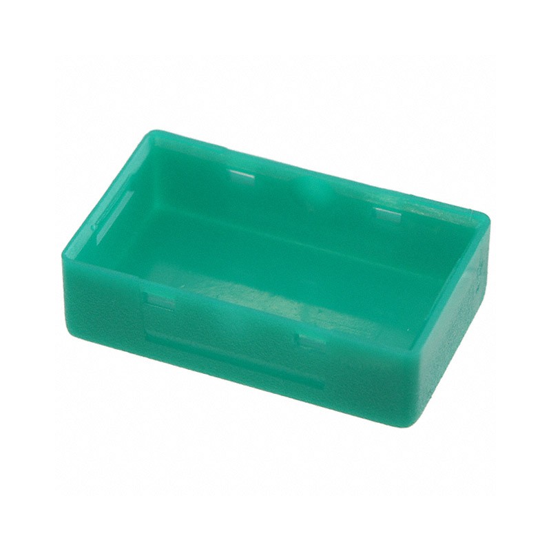 1 pcs : AML51-F10G - CAP PUSHBUTTON RECTANGULAR GREEN