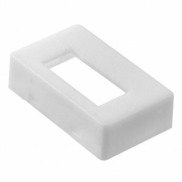 1 pcs : AML52-N10W - RECTANGULAR BUTTON W/NEON