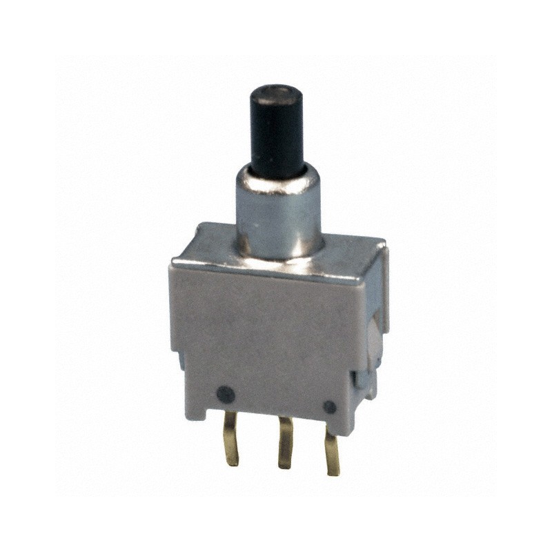 1 pcs : APE1F-2M-10-Z - SWITCH PUSH SPDT 0.05A 60V