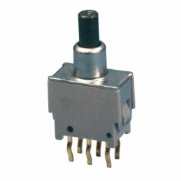 1 pcs : APE2F-2M-10-Z - SWITCH PUSH DPDT 0.05A 60V