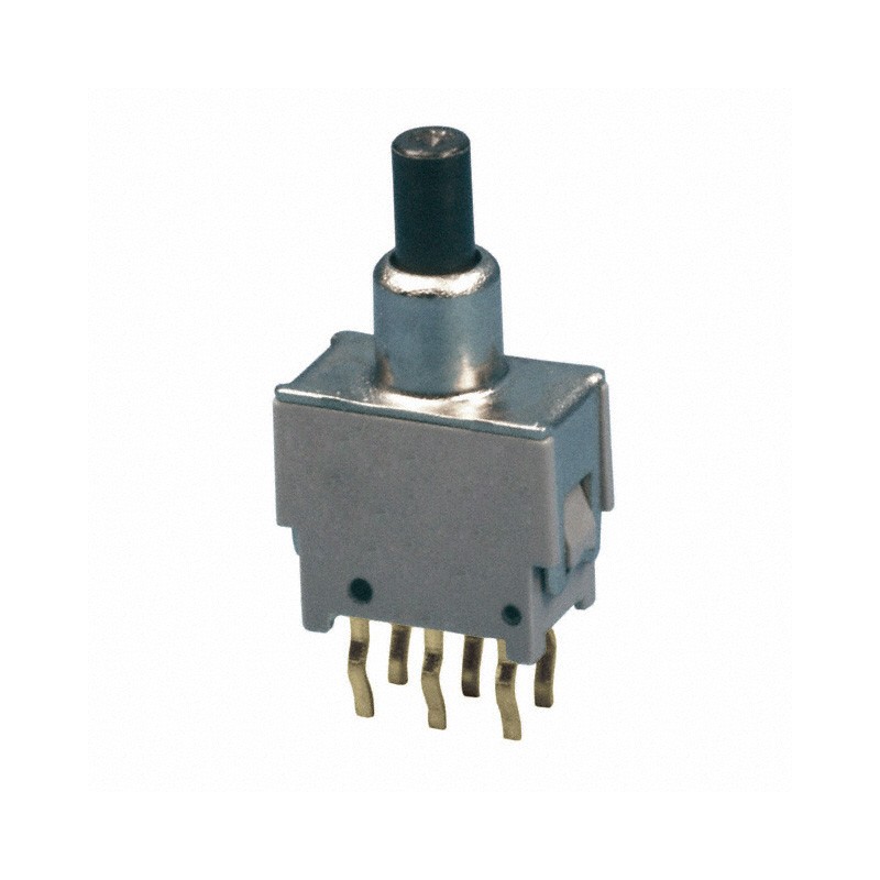 1 pcs : APE2F-2M-10-Z - SWITCH PUSH DPDT 0.05A 60V
