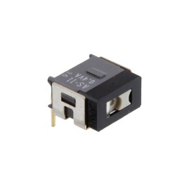 1 pcs : AS11BH - SWITCH SLIDE SPST 0.4VA 28V