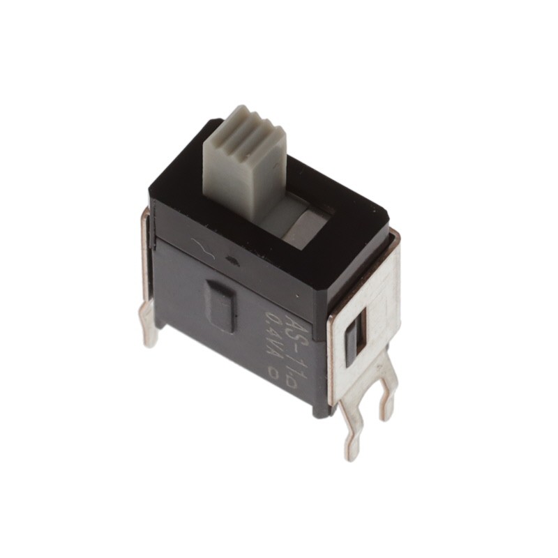 1 pcs : AS11CB - SWITCH SLIDE SPST 0.4VA 28V