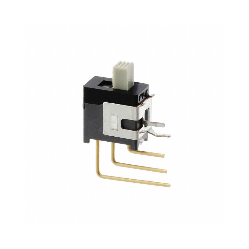 1 pcs : AS12CV - SWITCH SLIDE SPDT 0.4VA 28V