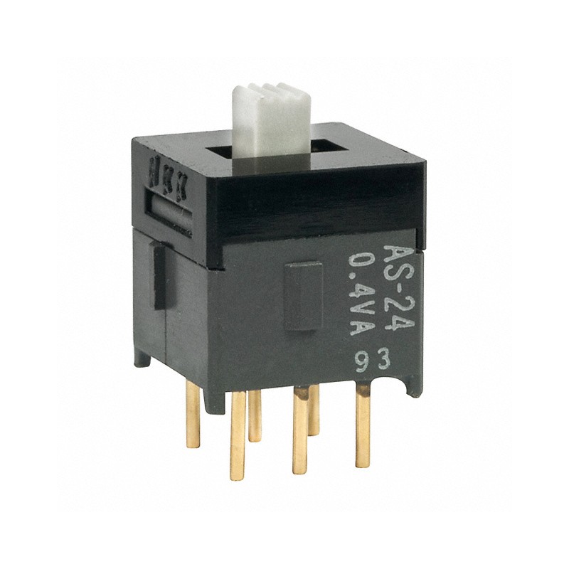1 pcs : AS24AP - SWITCH SLIDE SP3T 0.4VA 28V
