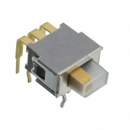 1 pcs : ASE2D-6M-10-Z - SWITCH SLIDE DPDT 50MA 60V
