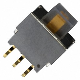 1 pcs : ASE2E-2M-10-Z - SWITCH SLIDE DPDT 50MA 60V