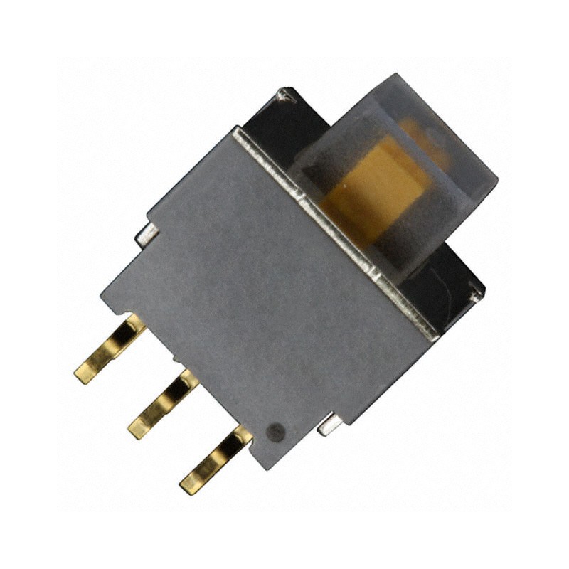 1 pcs : ASE2E-2M-10-Z - SWITCH SLIDE DPDT 50MA 60V