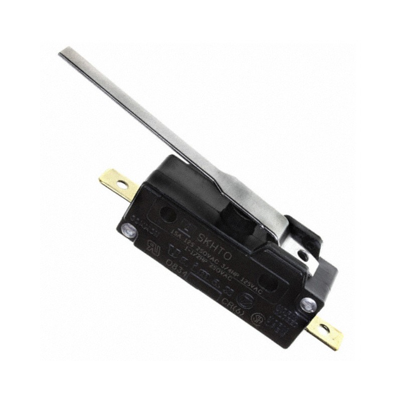 1 pcs : ASKHC2T04AY - SWITCH SNAP ACT SPST-NO 15A 125V