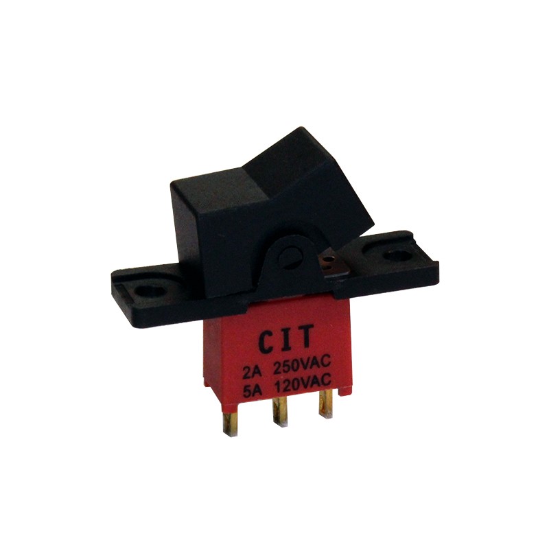 1 pcs : ASR11R112BQ - SWITCH ROCKER SPDT 5A 120V