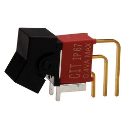 1 pcs : ASR11R11P2VR - SWITCH ROCKER SPDT 5A 120V