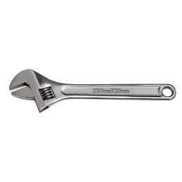 1 pcs - Bahco Adjustable Spanner, 200 mm Overall, 24mm Jaw Capacity, Metal Handle