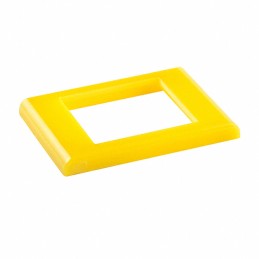 1 pcs : AT207E - SW CAP .614' BEZEL YELLOW