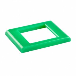 1 pcs : AT207F - SW CAP .614' BEZEL GREEN