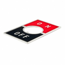 1 pcs : AT215 - PLATE ON/OFF FOR 12MM BUSHING