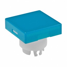 1 pcs : AT3001GB - CAP PUSHBUTTON SQUARE BLUE/WHITE