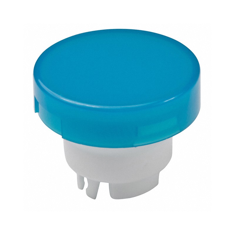 1 pcs : AT3002GB - CAP PUSHBUTTON ROUND BLUE/WHITE