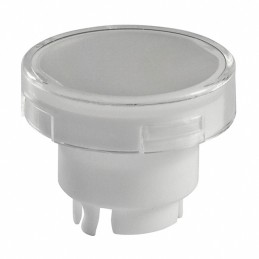 1 pcs : AT3005JB - CAP PUSHBUTTON ROUND CLEAR/WHITE