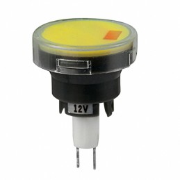 1 pcs : AT3011D12JE - CAP PUSHBUTTON ROUND CLEAR/YEL