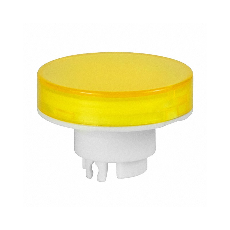 1 pcs : AT3017EB - CAP PUSHBUTTON ROUND YEL/WHITE