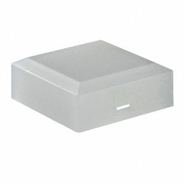 1 pcs : AT3075B - CAP PUSHBUTTON SQUARE WHITE
