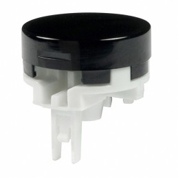 1 pcs : AT4017A - CAP PUSHBUTTON ROUND BLACK