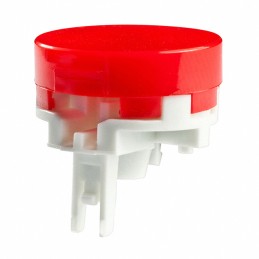 1 pcs : AT4017C - CAP PUSHBUTTON ROUND RED