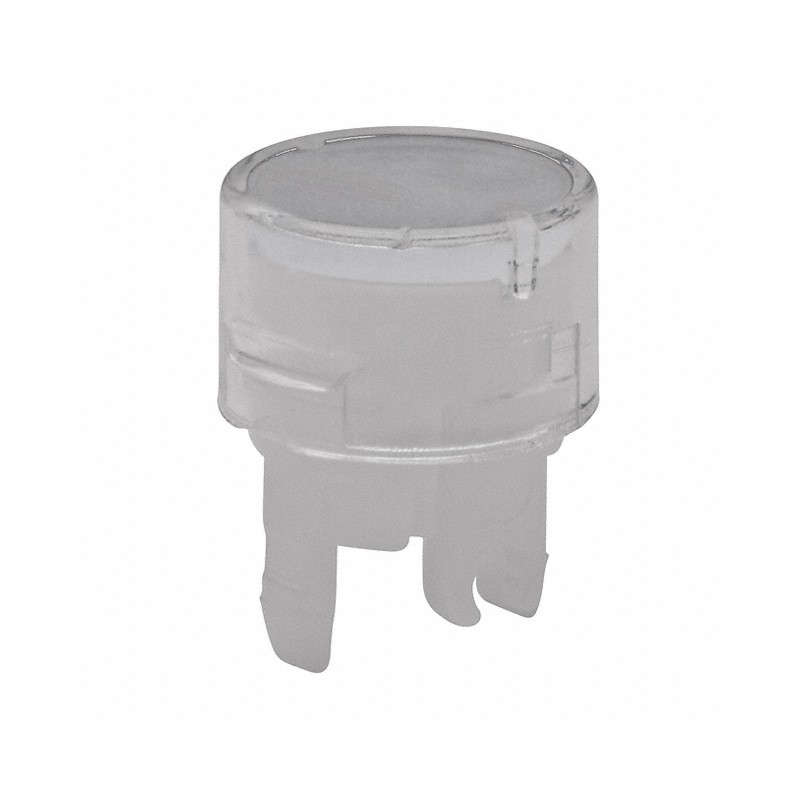 1 pcs : AT4032JB - CAP PUSHBUTTON ROUND CLEAR/WHITE