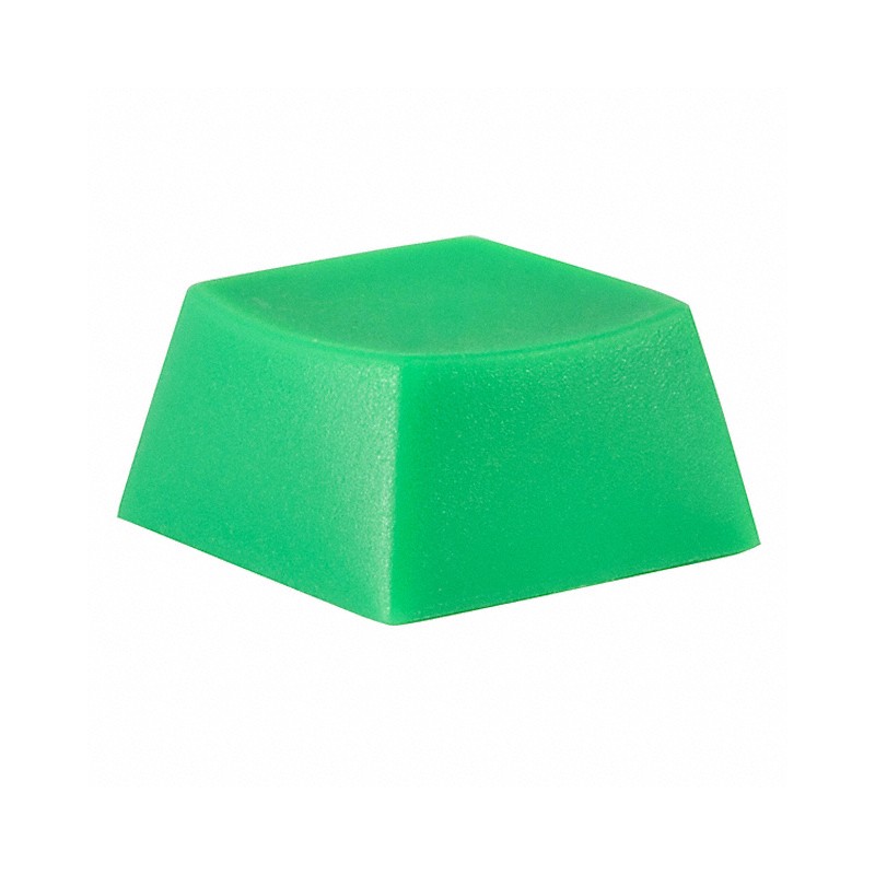 1 pcs : AT4058F - CAP TACTILE SQUARE GREEN