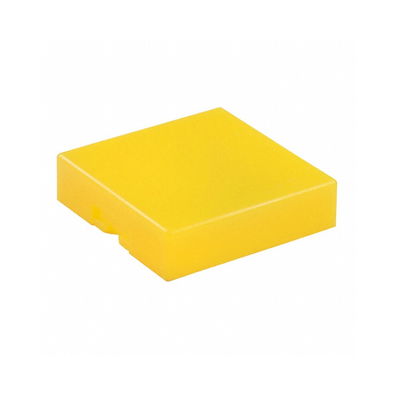 1 pcs : AT4073E - CAP PUSHBUTTON SQUARE YELLOW