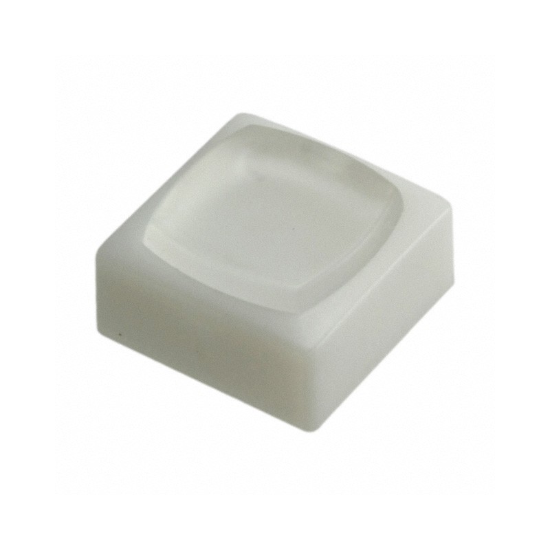 1 pcs : AT4076BB - CAP TACTILE SQUARE WHITE