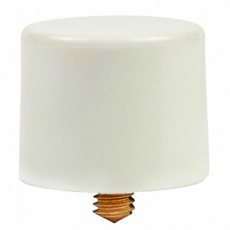 1 pcs : AT407B - CAP PUSHBUTTON ROUND WHITE