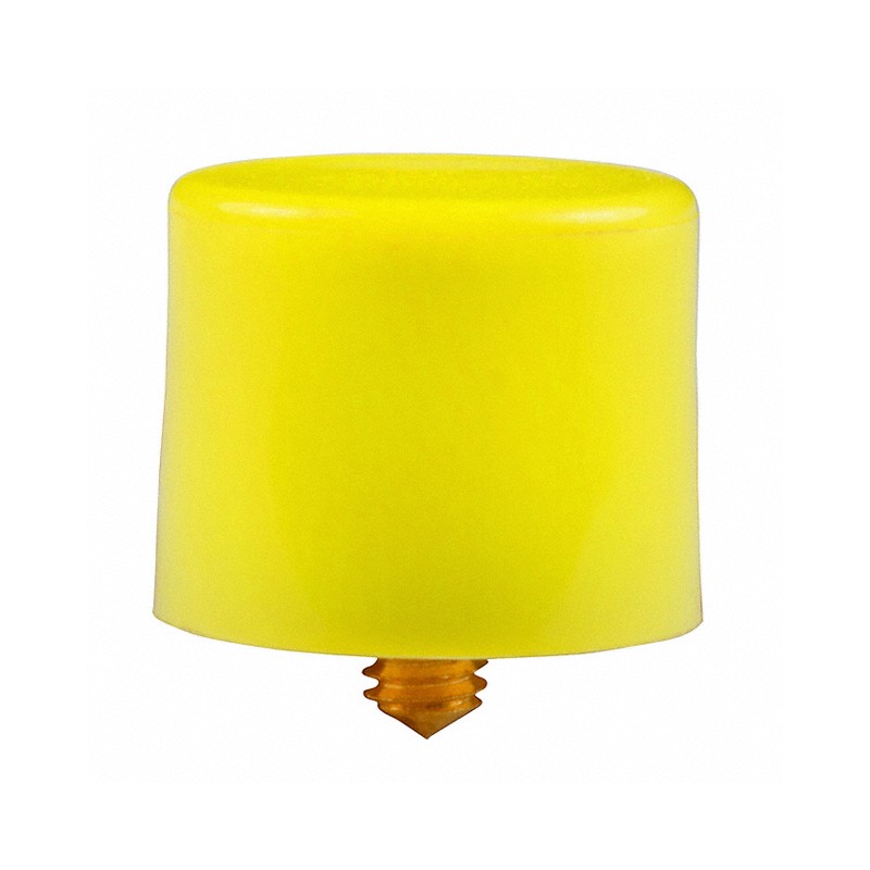1 pcs : AT407E - CAP PUSHBUTTON ROUND YELLOW