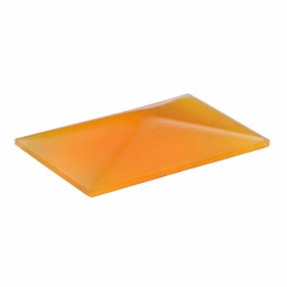 1 pcs : AT4118D - SW CAP RECTANGULR DIFFUSER AMBER