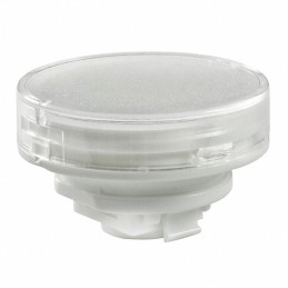 1 pcs : AT4131JB - CAP PUSHBUTTON ROUND CLEAR/WHITE