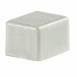 1 pcs : AT4137B - CAP PUSHBUTTON RECTANGULAR WHITE