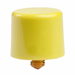 1 pcs : AT413E - CAP PUSHBUTTON ROUND YELLOW
